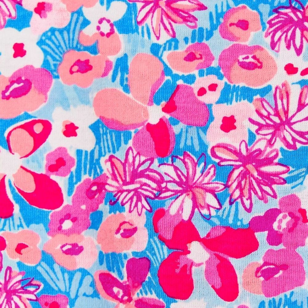 NWT Lilly Pulitzer Easley Short Sleeve Dress Aura Pink Baby Bloomer Medium - Picture 6 of 6